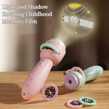 8pcs LED Mini Projector Flashlight, Educational Science Toy With 64 Patterns Of Animals, Dinosaurs, Vehicles, Space, Ideal For Halloween, Christmas Stocking Stuffers - Multicolor - View 11