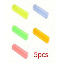 1/2/3/5件多功能收纳盒旅行便携式牙刷收纳盒糖果色洗漱用品收纳盒商务旅行户外旅行用品家庭整理家用收纳盒