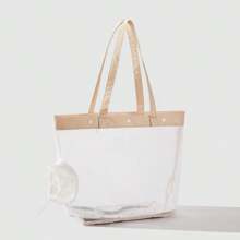 Torba transportowa z siatki dla zwierząt, przezroczysta torba z nylonu dla kotów/psów, przenośny składany ręczny transporter dla zwierząt