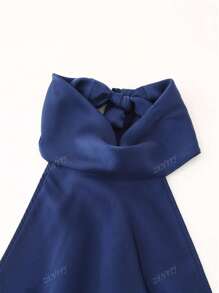 Silk-Like Halter Neck Dress DS00989CC