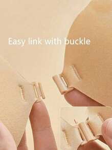Mango-Shaped Strapless Adhesive Push-Up Bra, Invisible Bras And Bra Accessories For Women