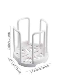 1 件可调节厨房水槽碗碟干燥架，多功能碗碟收纳架