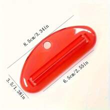 2pcs Manual Toothpaste Squeezer Dispenser, Plastic Toothpaste Dispenser, Self-Standing Bathroom Accessories Suitable For Toothpaste & Face Cleaner, No Electricity Required Home Bathroom Decor Fall Decor Back To School - Multicolor - View 4