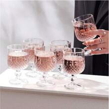 High-Quality Heat-Resistant Glass Cup, Suitable For Household Daily Use, Birthday Parties, Formal Banquets, KTV, Can Be Used For Tea, Beverages, Coffee And Other Versatile Purposes