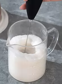 Espumador eléctrico de leche, inalámbrico para uso doméstico, tapa pequeña para espumador de leche, batidor, espumador de café con leche, batidor de mano - Multicolor - Ver 8