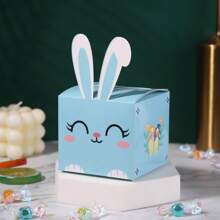胡萝卜兔糖果礼盒复活节卡通小礼物礼品饼干包装纸盒