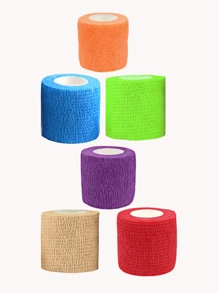 3pcs Self-Adhesive Elastic Bands, Sports Stretch Tape For Wrist & Ankle Protection, Finger Anti-Slip