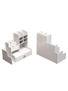 High-Value Pen Holder Storage Box Desktop Drawer Pencil Case Creative Office Cute Children's Marker Pen Storage Compartment - 10筆筒升級版 - 查看 7