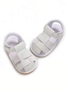 Classic Style Infant Summer Sandals, 0-1 Year Old - White - View 3