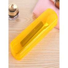 1/2/3/5件多功能收纳盒旅行便携式牙刷收纳盒糖果色洗漱用品收纳盒商务旅行户外旅行用品家庭整理家用收纳盒