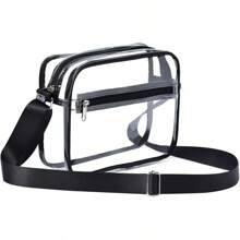 Transparent Shoulder Bag Woman Crossbody Bags Concerts Sports Events Waterproof Jelly Pack Summer Travel Purse Phone Pouch