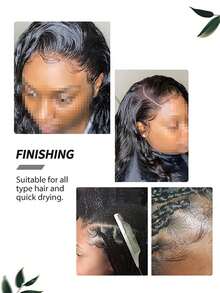 Non-Greasy, Edge Control, Strong Hold, No White Residue, Suitable For Women - 2pcs+Brush - View 4