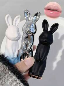 Keke Mood 1 件装可爱兔子变色润唇膏 - 天然保湿，防止嘴唇干裂和脱皮，减少唇纹，唇膏保湿底霜，可爱兔子设计 - 彩色 - 查看 2