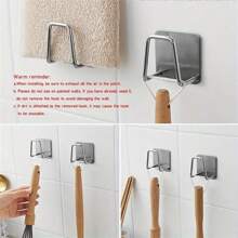 1/2/6pcs Kitchen Sink Stainless Steel Sponge Holder - Rust-Proof Brushed, Anti-Rust Waterproof Quick Dry - Multicolor - View 3