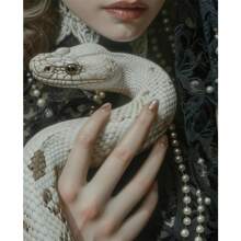 1 件维多利亚风格迪斯科镜子奢华配饰优雅女性复古海报帆布画墙艺术家居装饰无框架 - 彩色 - 查看 32