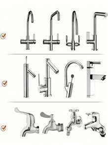 1pc Creative 360° Rotatable Faucet Extender With 2 Modes-Longer, Spin, Splash-Proof Nozzle For Upgraded Kitchen Water Saving!