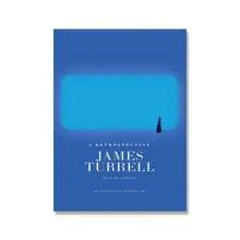 1 件詹姆斯·特瑞尔评论洛杉矶郡立艺术博物馆展览海报北欧现代油画泰特现代美术馆印刷品客厅家居装饰无框架
