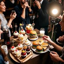 200 pièces Cure-dents en bambou décoratifs avec design de hamburger - Brochettes à boire et à amuse-gueule de 12 cm, parfaits pour les fêtes, les plateaux de charcuterie et les sandwiches - Aucune électricité nécessaire