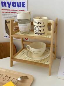 1 Ins Air Cup Storage Rack Multi-Layer Desktop Clutter Storage Rack Dormitory Kitchen Organizer