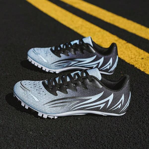 New Athletics Shoes, Suitable For Men And Women, Breathable, Lightweight, Anti-Slip, With Spikes, Good For 400m Long Run, 100m Sprint, Long Jump