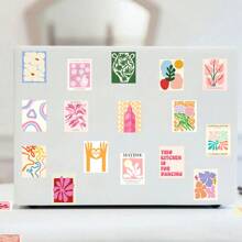 50 Pcs Summer INS-Style Inspirational Macaron Color Poster, Graffiti Stickers, Notebook, Cup, Computer Decorative Scrapbooking Stickers,School Supplies,Back To School - Multicolor - View 7