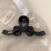 1pc Butterfly Clip, Large Size, High-End Feeling Hair Claw Suitable For Thick Hair, Autumn/Winter Hair Clips Hair Jaw Clip Hair Clamps Hair Clutch Hair Catcher Clip, Claw Clip Fall Hair Accessories For Women Bows For Vacation Outfits Woman