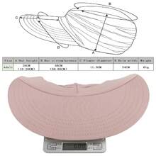 1 Pc Women's Multi-Color Beach Outdoor Sun Hat, Fashionable Sun Hat For Spring And Summer Sports, Suitable For Baseball, Tennis, Beach Sports