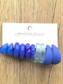 10 sztuk/zestaw Przecinek Drop Cute Kolczyki Sztyfty & Kolczyki w Kształcie C Combo