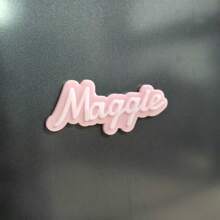 1pc Customized Acrylic Refrigerator Magnet - Customizable With Names, Colorful Alphabet Letters, Suitable For Refrigerator, Storage Cabinet Or Office, No Power Required, Perfect Small Gift For Family And Friends, Fridge Magnet
