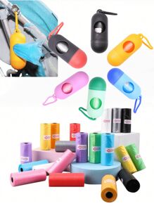 30 件/2 卷便携式可挂婴儿尿布一次性袋子可提取一次性垃圾袋加一个储物盒适用于户外婴儿车、汽车、客厅、浴室婴儿护理