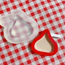 巧克力流沙树脂铸造模具，硅胶模具配件，树脂液体模具，树脂钥匙扣硅胶模具，树脂模具 - 矽膠 - 查看 1