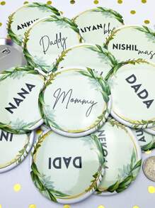 1/3/5/10/30/50/100pcs Custom Button Pin Badge,Personalized Print With Any Text, Photo, Or Image Promotional - Picture Style1 - View 11