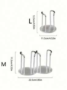 1 pièce Support de tasse jetable en acrylique - Rack à tasse simple ou double, idéal pour la maison, le café, le bureau et l'hôtel