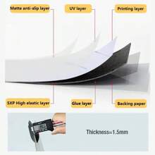 15/30pcs Thick Self-Adhesive Anti-Slip Floor Stickers, Wall Stickers, DIY Floor And Wall Decor, Waterproof Peel And Stick Tile Sticker For Living Room, Bedroom, Bathroom - Multicolor - View 6