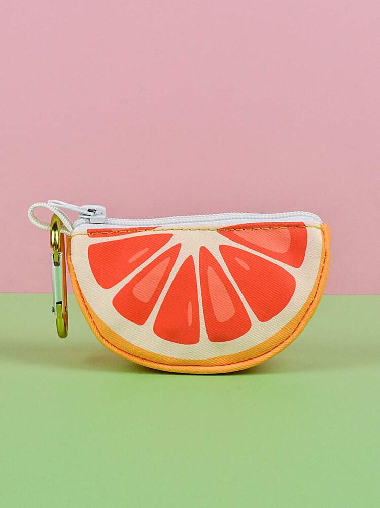 1 Pieza Soporte De Bolsa De Excremento De Perro Con Diseño De Frutas Con Estampado De Sandía Para Sujeción Al Collar De La Correa (sin Bolsa De Excrementos Ni Correa) - Rojo - Añade 18