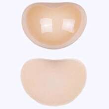 Chest Push Up Sticky Bra Thicker Sponge Sports Gym Bras Pads Breast Lift Up Enhancer Silicone Removeable Inserts Swimsuit Invisible Bra