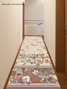 1 tấm thảm chùi chân hành lang in hình học, thảm, thảm trang trí nhà trong nhà, thảm ngày lễ, thích hợp cho phòng khách, hành lang, phòng ngủ, nhà bếp, lối vào, dễ vệ sinh, thiết kế ban đầu cho mùa hè - Nhiều màu - Xem 15