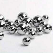 Easytoday 500pcs 6/7/8mm Slingshot Hunting Archery Ball High Carbon Steel Ball Precision Polished Quenched