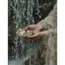 1 件维多利亚风格迪斯科镜子奢华配饰优雅女性复古海报帆布画墙艺术家居装饰无框架 - 彩色 - 查看 40