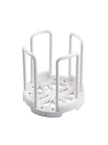 1 件可调节厨房水槽碗碟干燥架，多功能碗碟收纳架