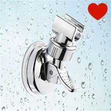 Shower Bracket Rotatable Shower Bracke 360°Adjustable Universal Hand Shower Holder Suction Cup Holder Full Plating Shower Rail Head Holder Bathroom Bracket Bathroom Accessories