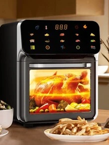 RAF 9,5 litri, produse alimentare esențiale și ajutoare familiale, friteuză inteligentă cu aer, friteuză electrică fără ulei, cuptor electric de uz casnic, prăjitor de pâine de bucătărie, ventilatoare multifuncționale cu microunde, asistent inteligent, bucurați-vă de viață, aparat de bucătărie, gătit, ecran tactil electric, funcție 10 în 1