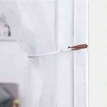 Summer White Anti-Mosquito & Fly Door Mosquito Net Curtain, Home Use Self-Adhesive Partition Curtain, Magnetic Self-Absorbing Bedroom Door Curtain, Invisible Screen Net No-Drill