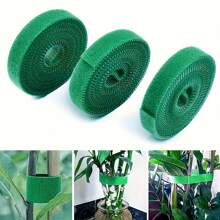 Set d'attaches de plantes de jardin, paquets de 2/5/10 bandes adhésives d'appui pour une croissance efficace, colliers de serrage réutilisables et réglables pour une manipulation sûre des plantes, 100 cm par rouleau