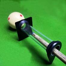 1pc Billiards Out-Of-Rod Exerciser, Ball Training Artifact, Stable Chinese-Style Black Eight Straightness Standard Corrector.