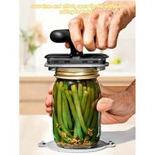 1/2 Pcs Adjustable, Easy-Grip, Multifunctional Kitchen Tool, Essential Manual Can Opener, Easy To Open, Suitable For Gatherings And Daily Use - Multicolor - View 3