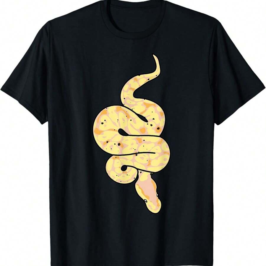 Snake Lover Reptile Banana Ball Python Funny Noodle Reptile T-Shirt