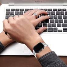 4pcs Hard PC Case Compatible With Apple Watch 46mm 42mm 45mm 41mm 40mm 44mm Matte Bumper Protective Case Frame For IWatch10 9 SE 8 7 6 5 4 3 2 1