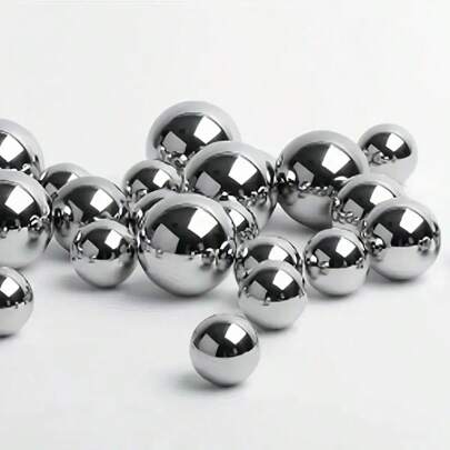 Easytoday Slingshot Hunting Archery Ball 100pcs 5/5.5/6/7/7.5/8/8.5/9/9.5/10/11mm High Carbon Steel Ball Precision Polished Quenched