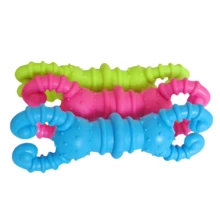 Dog Lover And Dog Mom Love Bite Tpr Toy Crayfish Bite Resistant Toy For Pomeraic Corgi Bite Cleaning Teeth Interactive Increase Affection Spring Summer Outdoor Training Interactive Color Random